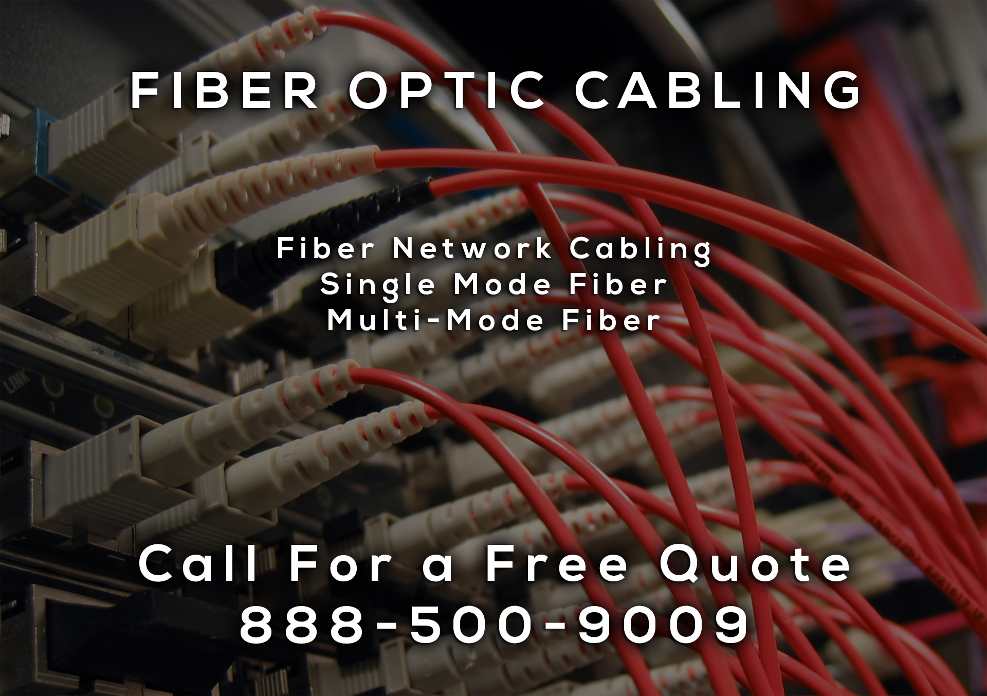 Fiber Optic Cable Installation in Victorville CA